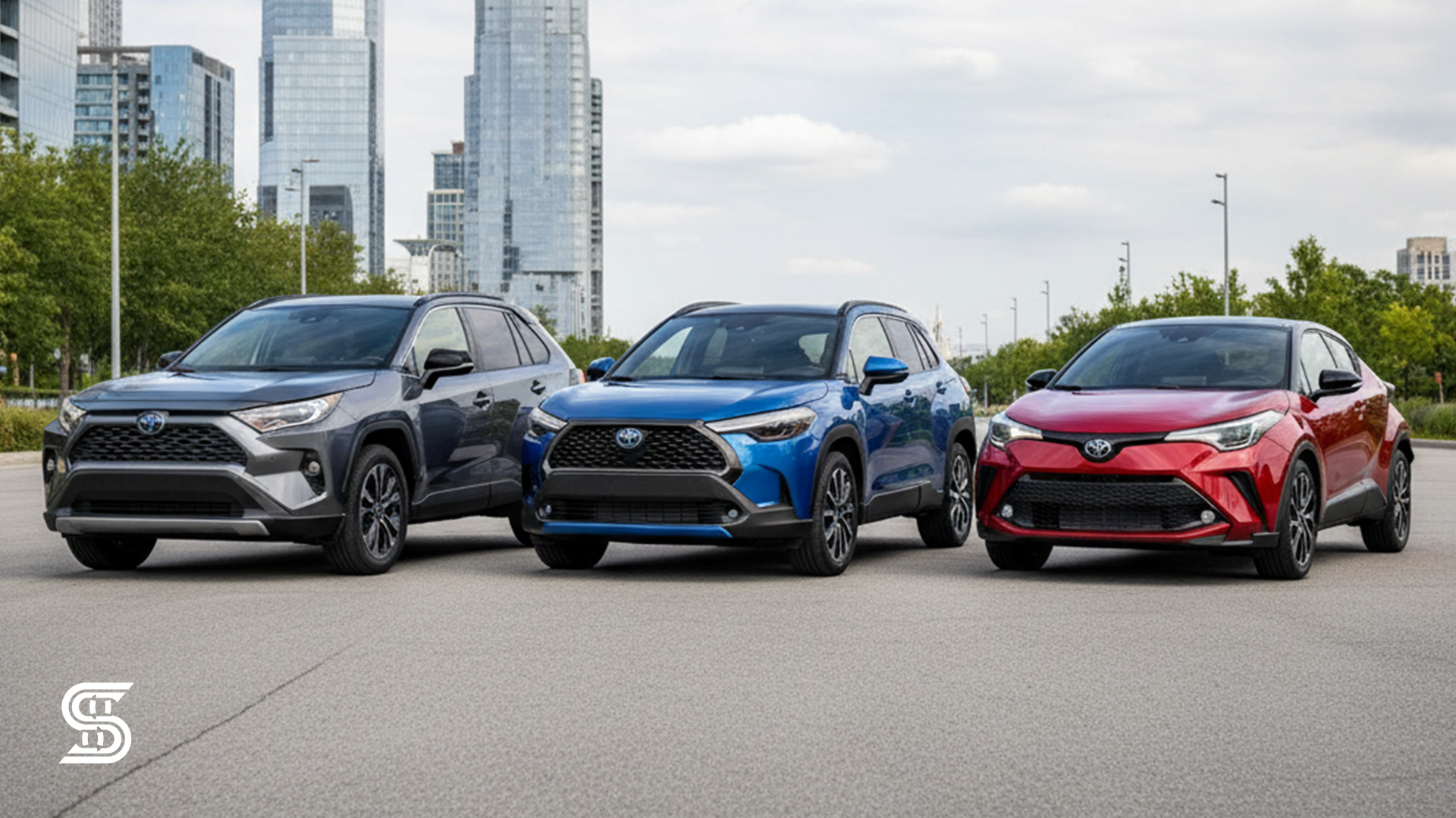 تویوتا کرولا کراس هیبرید ۲۰۲۴ - در کنار دیگران